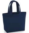 W845 Westford Mill EarthAware® Organic Marina Mini Tote Bag French Navy colour image